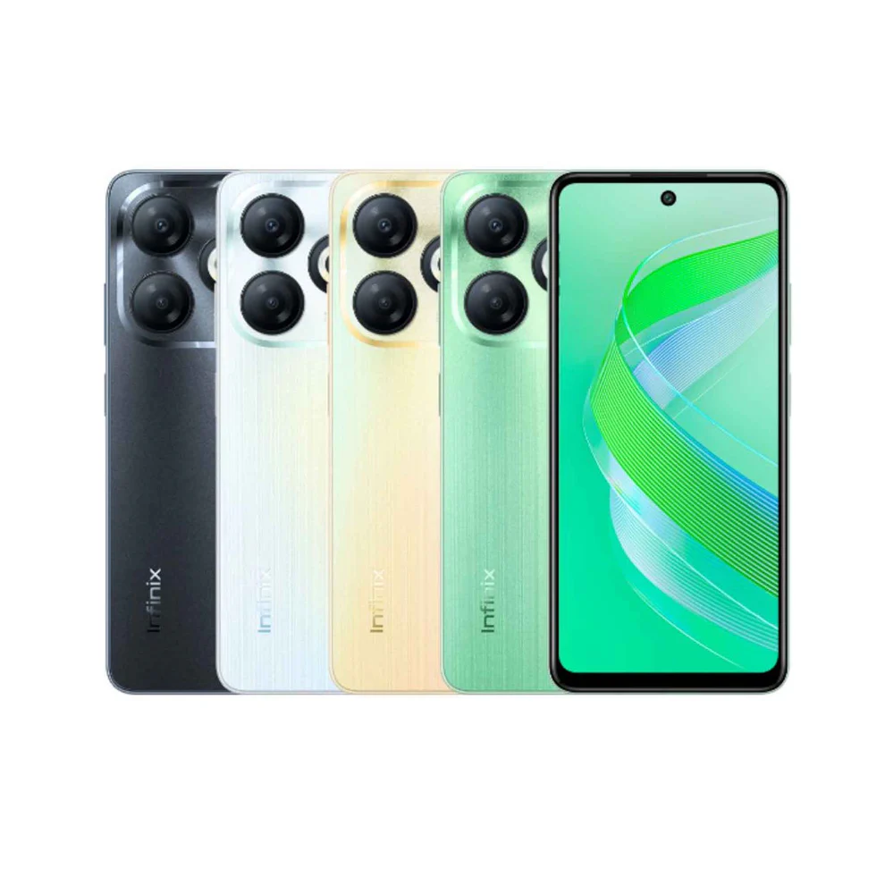 إنفينيكس سمارت 8 - 4 جي - 4 رام - اسود خشبي - 64 GB